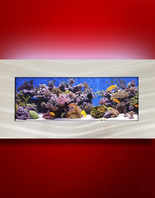 Load image into Gallery viewer, Aa-Skyline-Bsilver 2.0 Wall Mounted Aquarium, Brushed Silver
