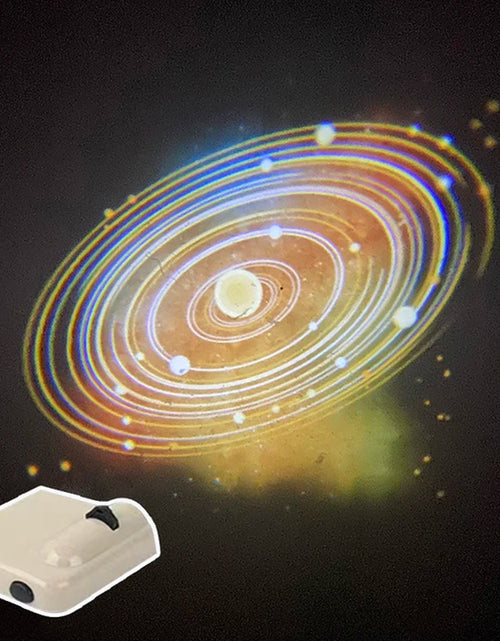 Load image into Gallery viewer, Planet Background Projection Lamp Galaxy Light Projector Night Light Photo Prop Wall Party Decoration Bedroom Decor Ночник
