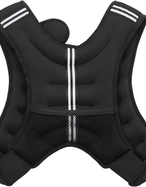 Load image into Gallery viewer, Weighted Vest Workout Equipment, 11Lbs/18Lbs Body Weight Vest for Men, Women, Strength Training, Running, Fitness, Muscle Building, Weight Loss, Weight Lifting
