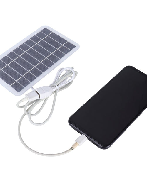 Load image into Gallery viewer, LAFGUR Solar Panel Charger,Solar Panel,2W 5V Polycrystalline Silicon Solar Panel Outdoor Solar Battery Charger Mobile Power Supply for Charging Mobile Phone
