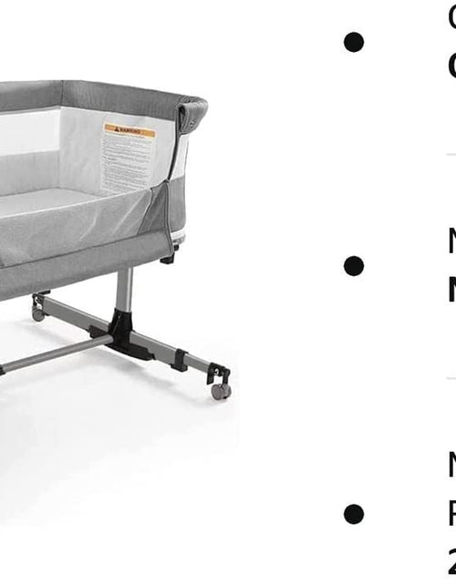 Load image into Gallery viewer, Baby Crib,3 in 1 Bassinet for Baby,Bedside Sleeper Bedside Baby Bassinets Crib for Newborn,Adjustable Portable Baby Bed for Infant/Baby,Gray
