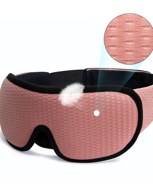 Load image into Gallery viewer, 3D Sleeping Mask Block Out Light Soft Padded Sleep Mask for Eyes Slaapmasker Eye Shade Blindfold Sleeping Aid Face Mask Eyepatch
