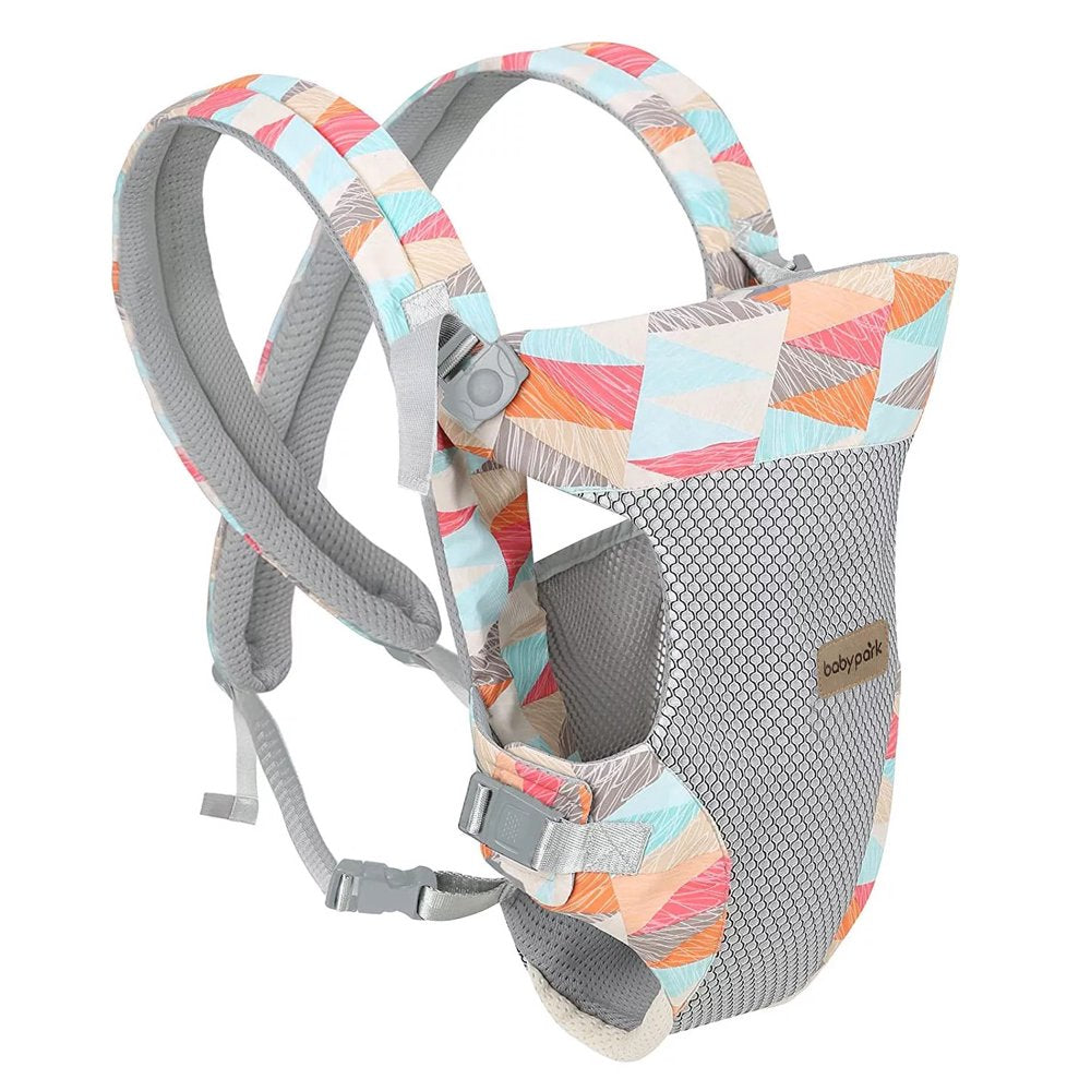 Yadala Baby Carrier, 4-In-1 Colorful Baby Carrier, Front and Back Baby Sling with Adjustable Holder