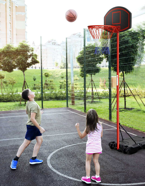 Load image into Gallery viewer, Portable Basketball Hoop with Backboard and Wheels
