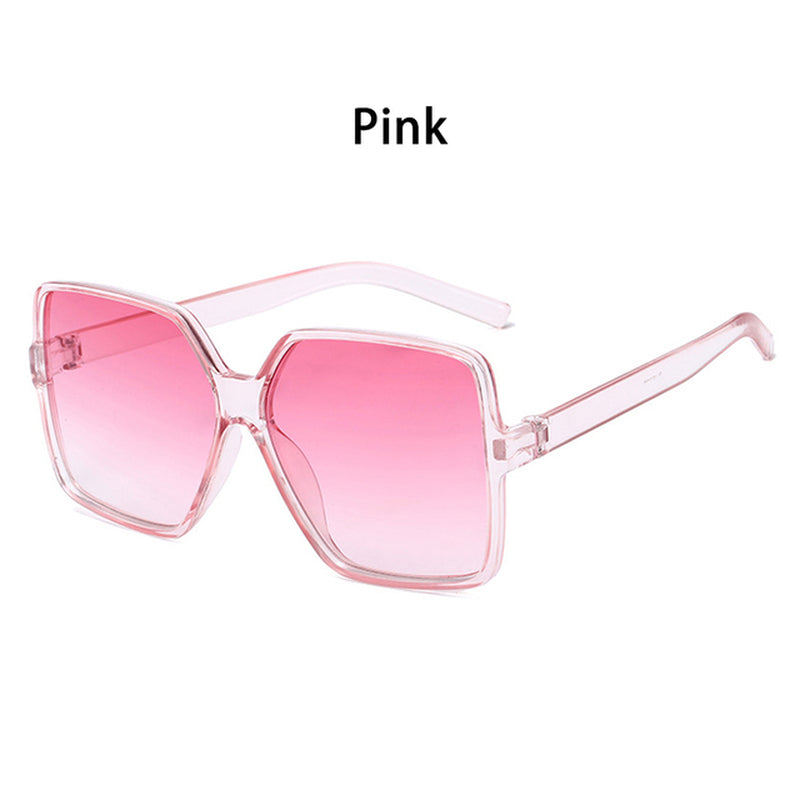 1 PC Car Motor Oversized Square Sunglasses for Women and Men UV Protection Eyeglasses Retro Big Frame Sun Glasses Fashion Shades