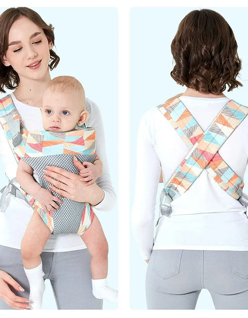 Load image into Gallery viewer, Yadala Baby Carrier, 4-In-1 Colorful Baby Carrier, Front and Back Baby Sling with Adjustable Holder
