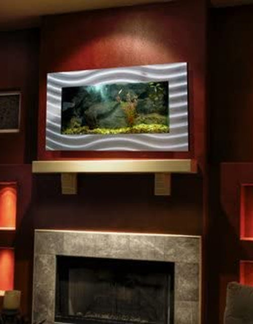 Load image into Gallery viewer, Aa-Skyline-Bsilver 2.0 Wall Mounted Aquarium, Brushed Silver
