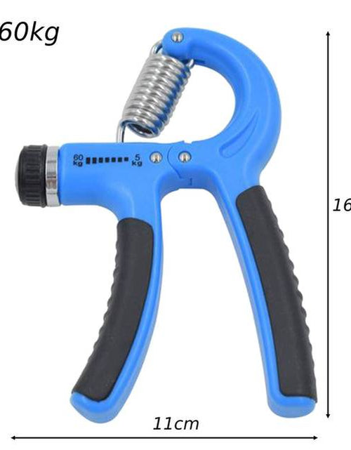 Load image into Gallery viewer, Hand Grip Strengthener Forearm Exerciser Adjustable Resistance Hand Gripper Finger Stretcher for Injury Recovery Muscle Builder
