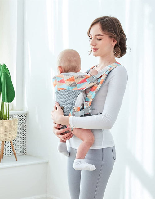 Load image into Gallery viewer, Yadala Baby Carrier, 4-In-1 Colorful Baby Carrier, Front and Back Baby Sling with Adjustable Holder
