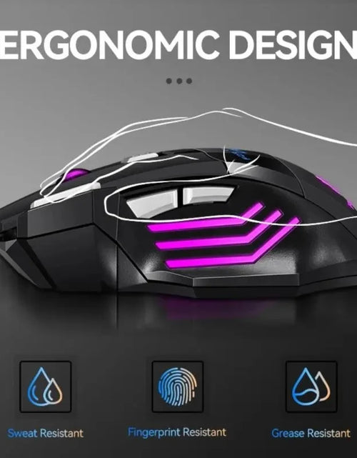 Load image into Gallery viewer, Wired Gaming Mouse USB Computer Mouse Gamer 7 Button RGB Backlit Ergonomic Mouse Backlight Game Mause Optical Mice for PC Gaming
