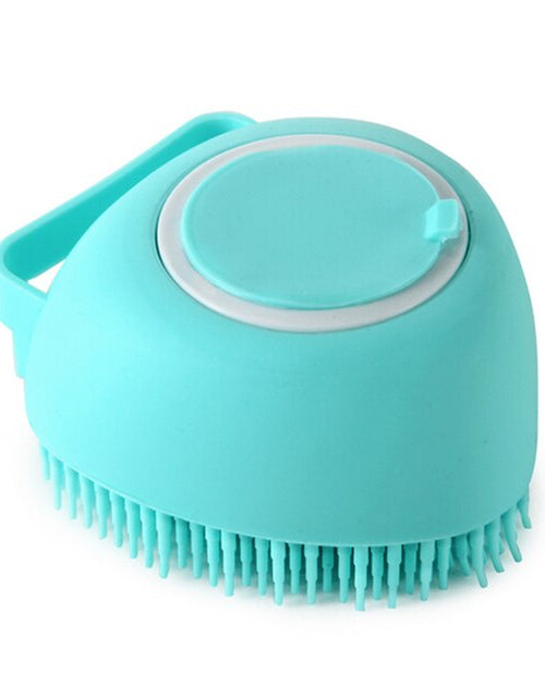 Load image into Gallery viewer, Pet Dog Shampoo Massager Brush Cat Massage Comb Grooming Scrubber Shower Brush for Bathing Short Hair Soft Silicone Brushes
