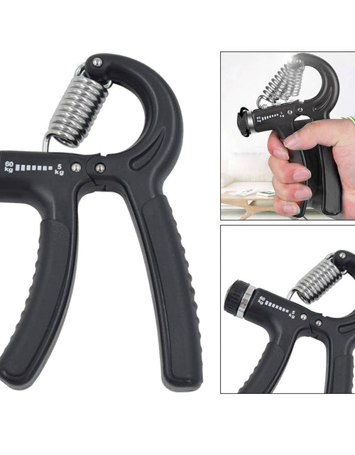 Load image into Gallery viewer, Hand Grip Strengthener Forearm Exerciser Adjustable Resistance Hand Gripper Finger Stretcher for Injury Recovery Muscle Builder
