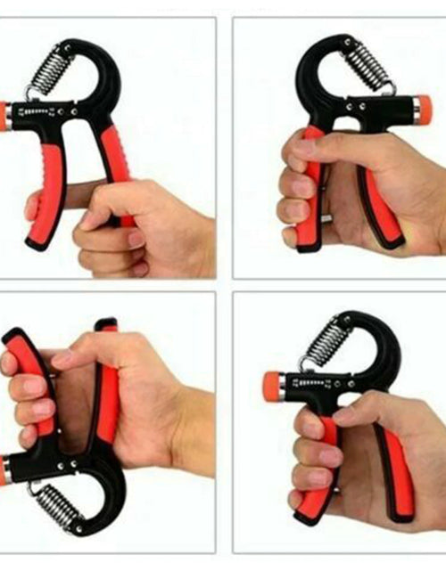 Load image into Gallery viewer, Hand Grip Strengthener Forearm Exerciser Adjustable Resistance Hand Gripper Finger Stretcher for Injury Recovery Muscle Builder
