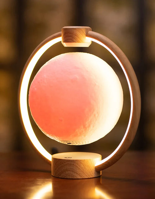 Load image into Gallery viewer, Maglev Moon Light Bluetooth Speaker 3D Stereo Levitating Lamp Magnetic Levitation LED Rotating Globe Lights Bedside Lights Home
