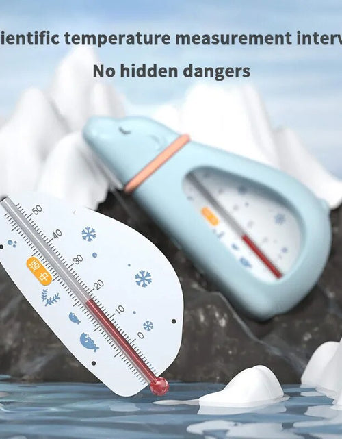 Load image into Gallery viewer, Aircraft Baby Bath Shower Water Thermometer Safe Temperature Sensor for Babies Floating Waterproof Shower Thermometer
